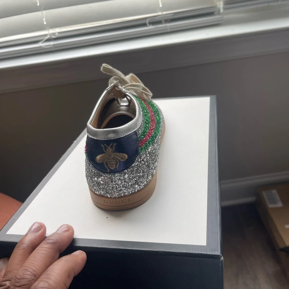 Gucci sparkling sneakers - Picture 2 of 4